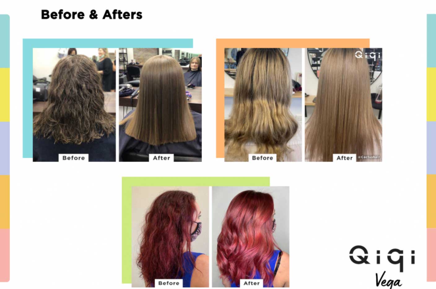 Qi Qi Straightening - Strands of Colour